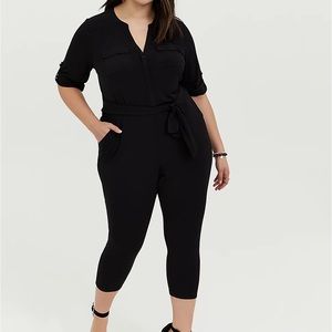 Harper Black Studio Knit Jumpsuit
